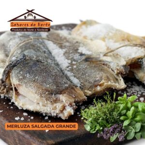 Manta de Merluza Salgada e Seca Grande tipo Bacalhau