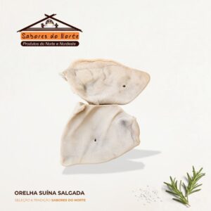 Cartilagem de Orelha Suína Salgada (Por Quilo ou Caixa)