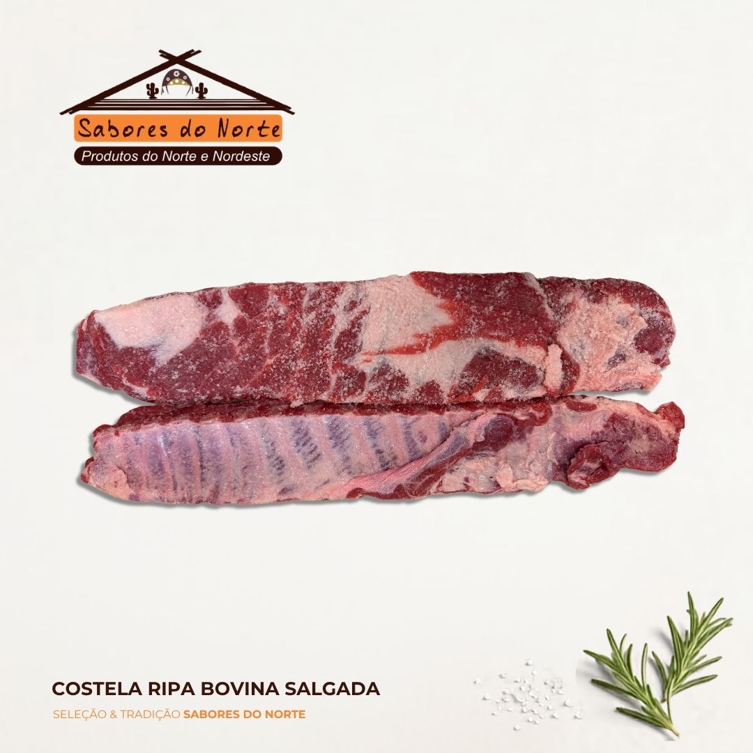 Costela Ripa Bovina Salgada (Tira / Por Quilo ou Caixa) - Imagem 2