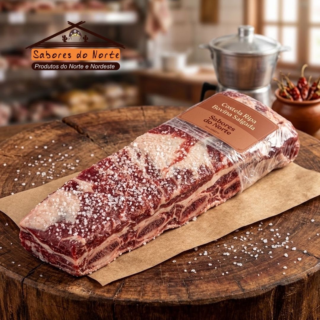 Costela Ripa Bovina Salgada (Tira / Por Quilo ou Caixa) - Imagem 3