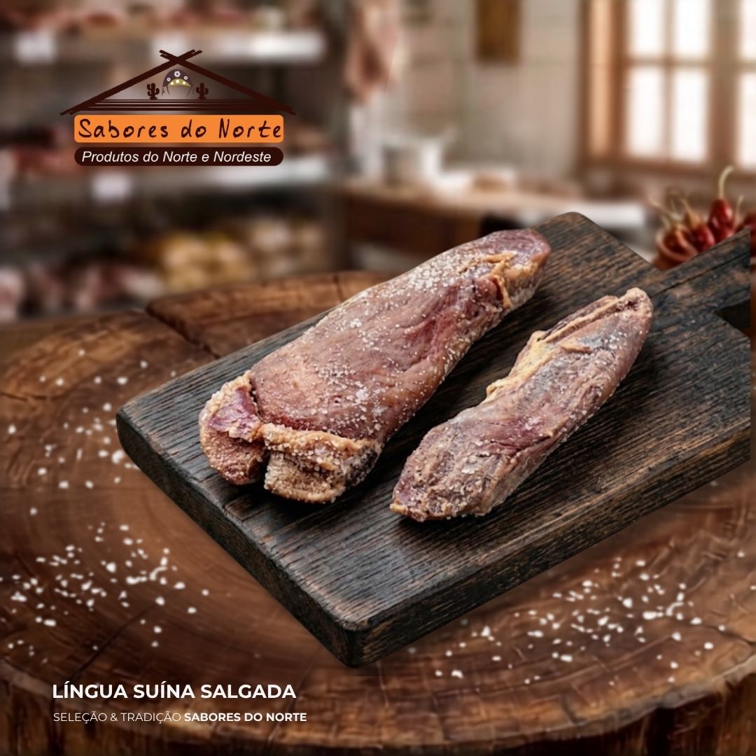 Língua Suína Salgada (Por Quilo ou Caixa) - Imagem 2