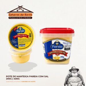 Manteiga Pareia com Sal (200g ou 400g)
