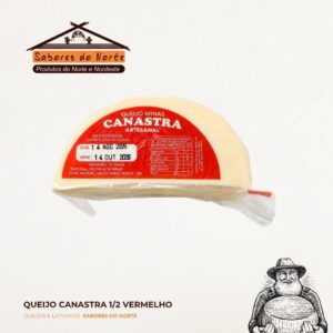 Queijo Minas Canastra Artesanal 1/2 Vermelho (Por Quilo ou Peça)