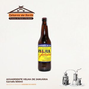 Aguardente Velha de Januária Garrafa 600ml