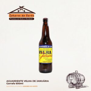 Aguardente Velha de Januária Garrafa 600ml
