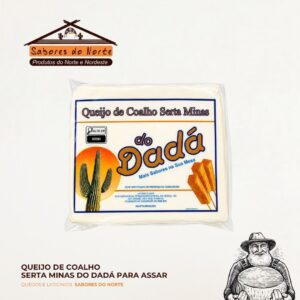 Queijo de Coalho Serta Minas do Dadá Para Assar (Por Quilo ou Peça)