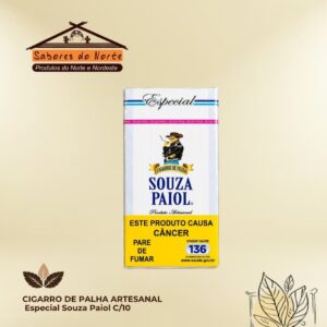 Cigarro de Palha Artesanal Especial Souza Paiol C/10
