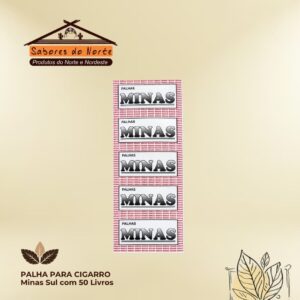 Palha para Cigarro Minas C/50L