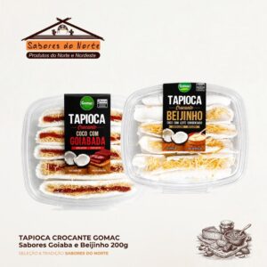 Tapioca Crocante Gomac 200g (Coco com Goiabada e Beijinho)